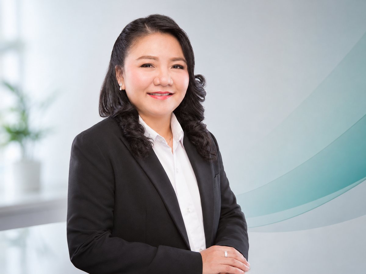 Executive of Eureka Pharma Solution in a black suit